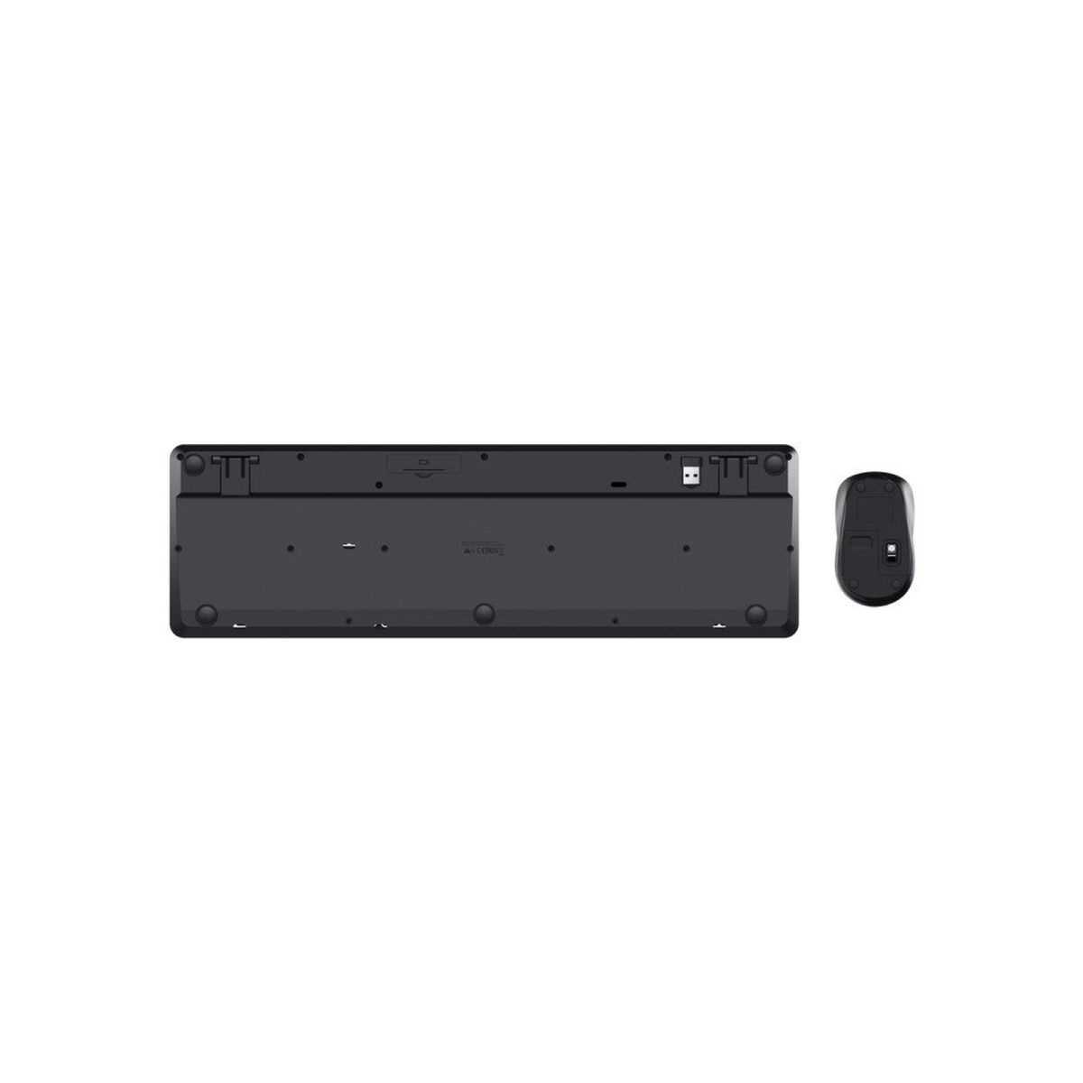 clavier et souris Trust 25356 Noir Espagnol Qwerty
